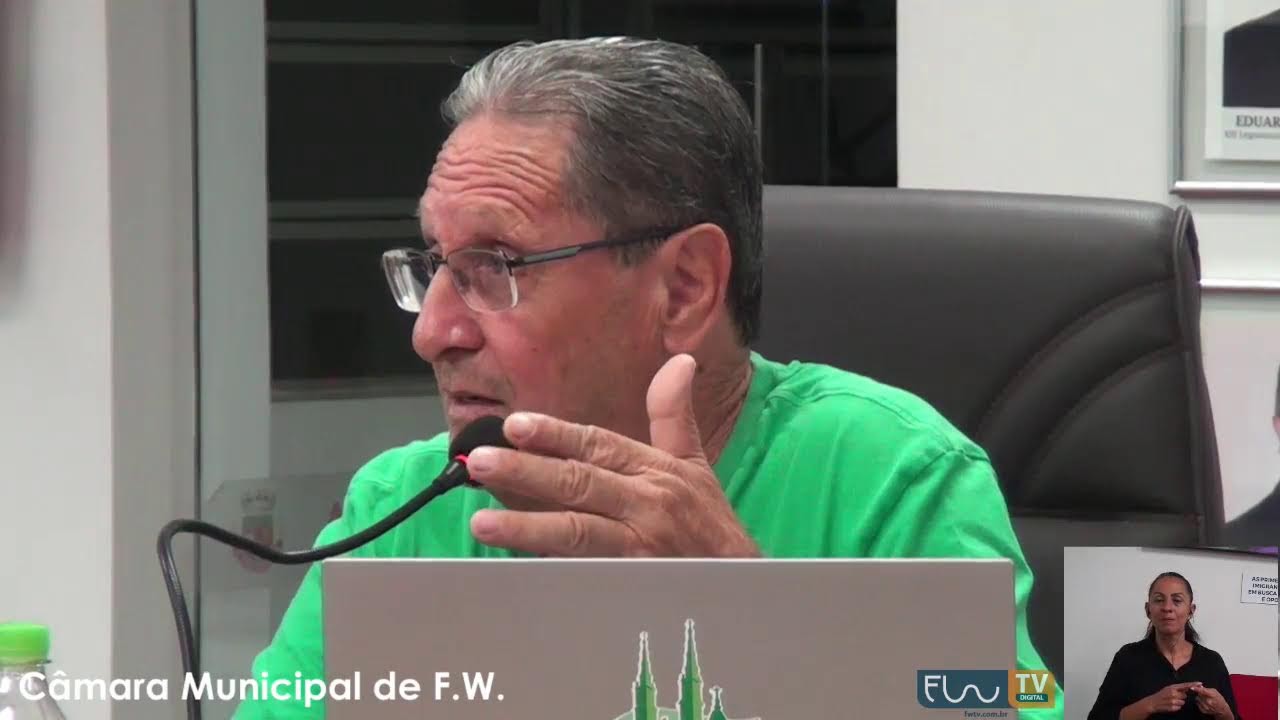 Sessão ordinária 19 de fevereiro de 2026 Câmara de Vereadores FW