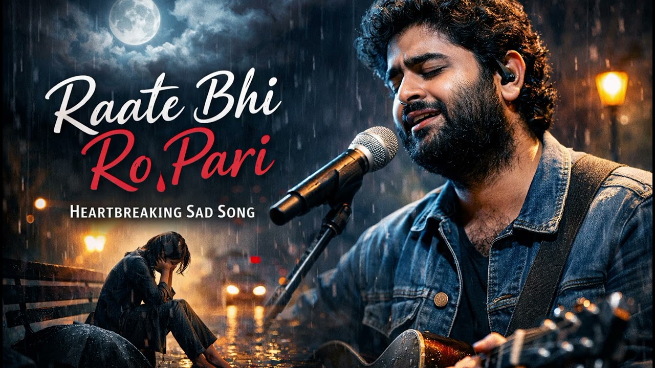 Raate Bhi Ro Pari 😭 | Heart Touching Sad Song | Arijit Singh Sad Vibes | New Hindi Sad Song 2026