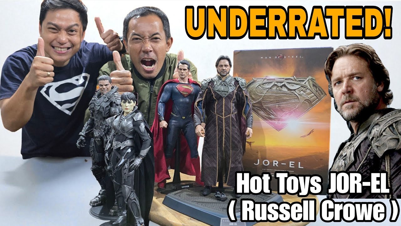 Hot Toys Jor-El ( Russell Crowe ) – Underrated Figure from Man of Steel!