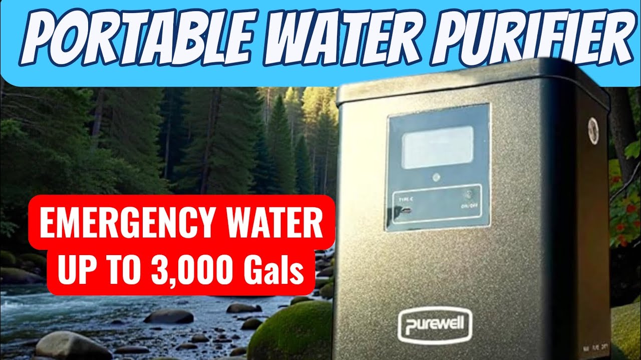 PUREWELL Portable RO Water Purifier 