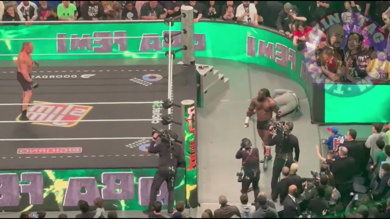 Brock Lesnar and Oba Femi FULL SEGMENT | WWE RAW New York 3/30/2026