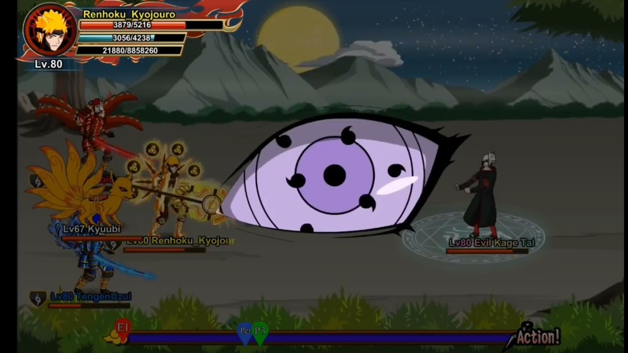 SHINOBI WARFARE - EVENT BOSS EVIL KAGE TAL