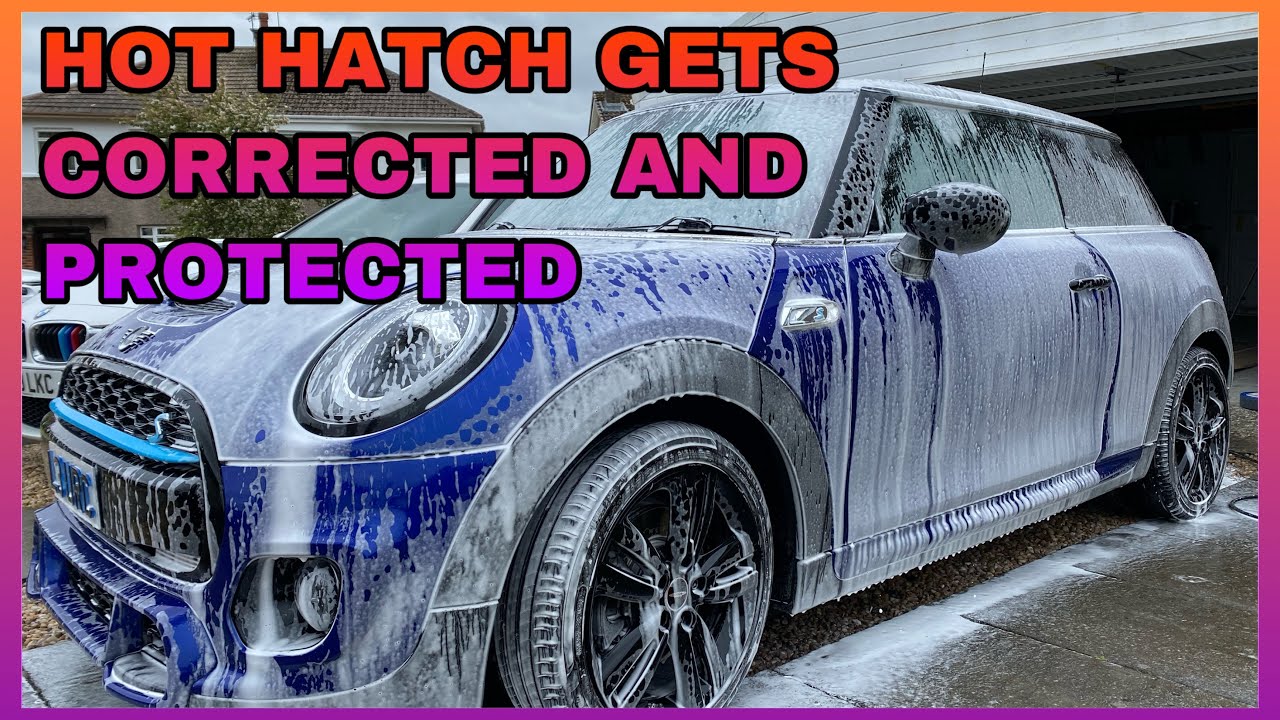Mini Cooper S - Full Driveway and Garage Detail - Wash, Polish and Protection