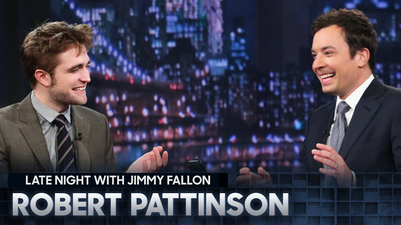 Robert Pattinson Talks The Twilight Saga: Breaking Dawn - Part 2, Plays Water War | Fallon Flashback
