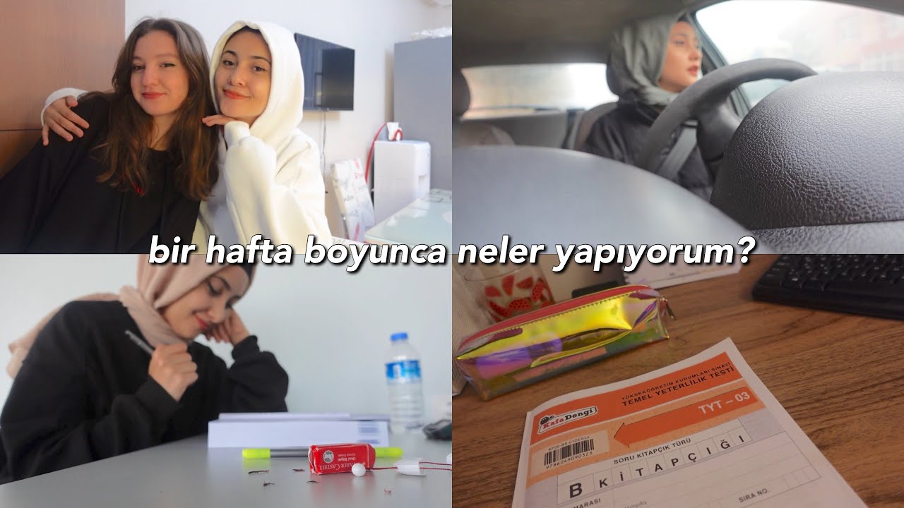 benimle 1 hafta || yeni kütüphane keşfettim! & girls night✨🌸 #yks2023
