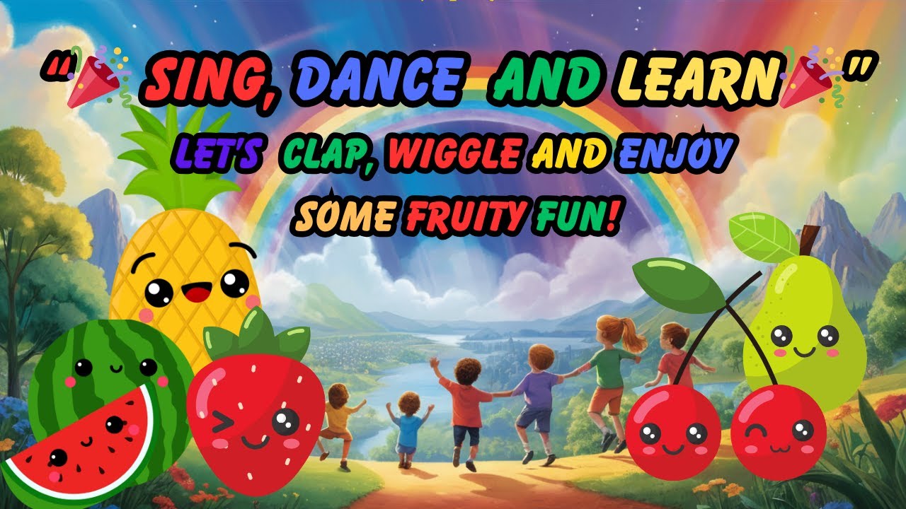 Fun Fruits: Let's Spell Together (Pineapple, Watermelon, Strawberry, Pear and Cherry)