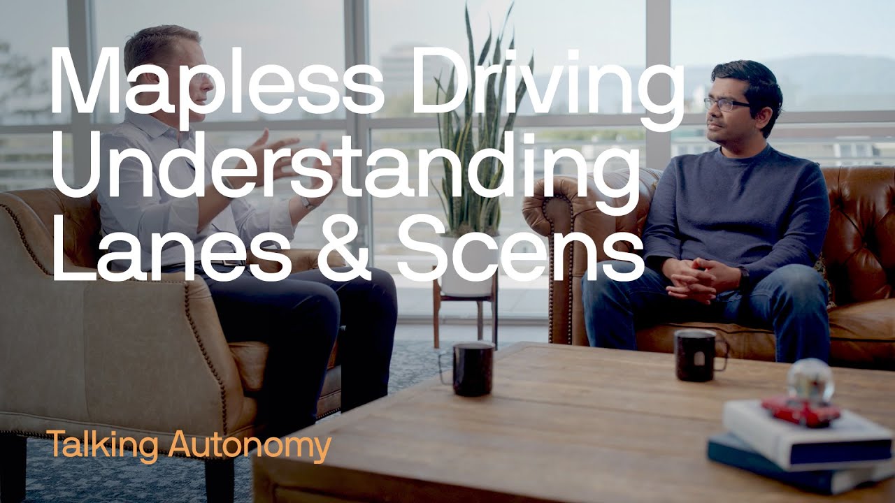 Talking Autonomy: Map-less Driving - Understanding Lanes and Scenes