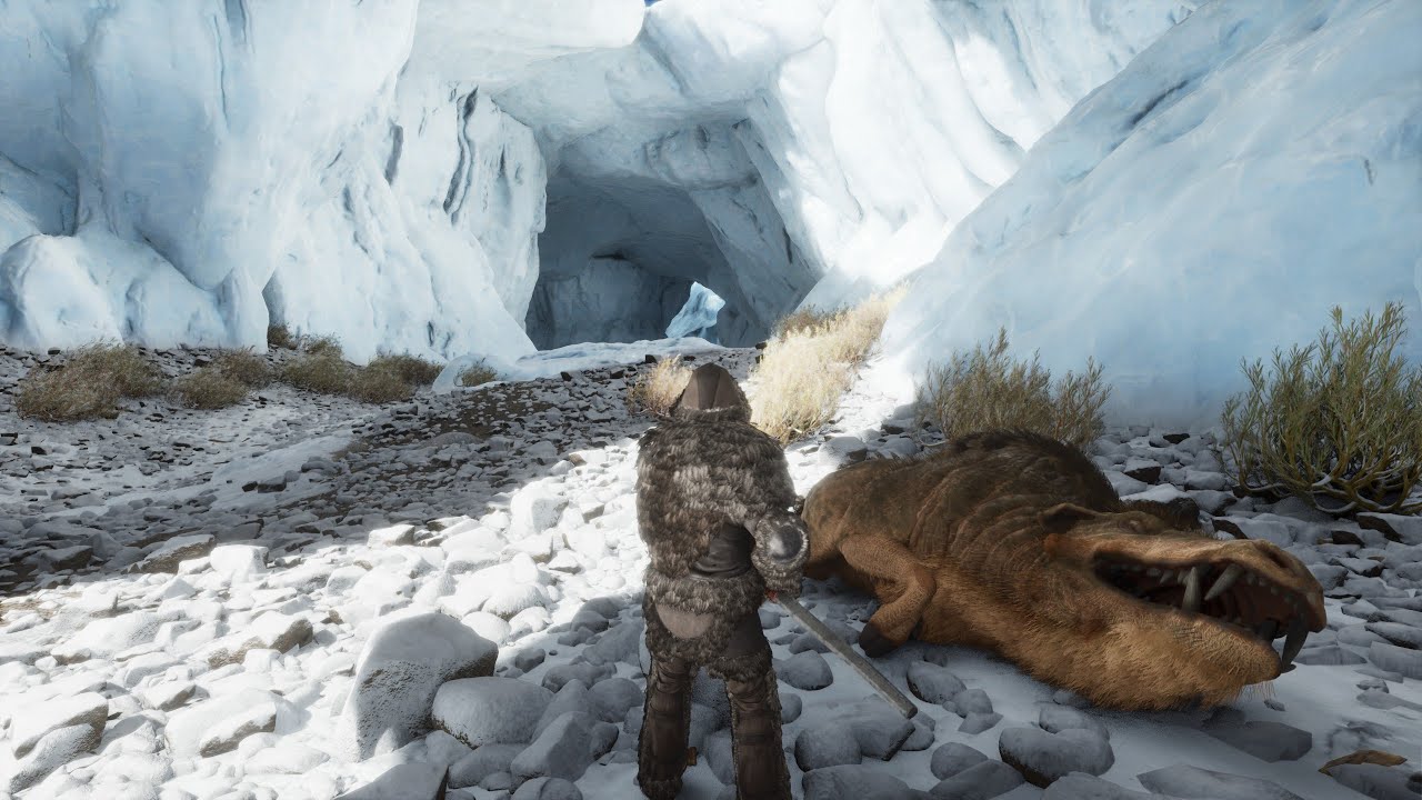 ARK ASCENDED | #34 | Día completo: Thylacoleo, Daeodon y Loba
