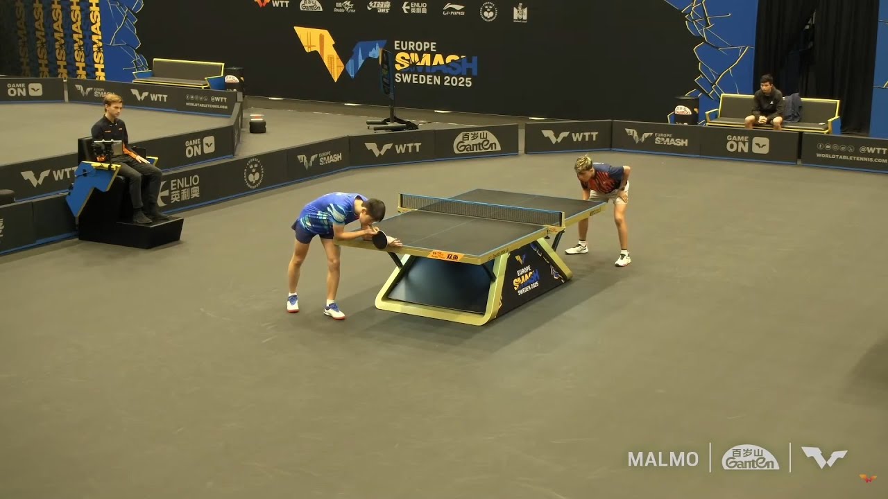 2025 Europe Youth Smash. Emanuel Otalvaro - Zhou Guanhong