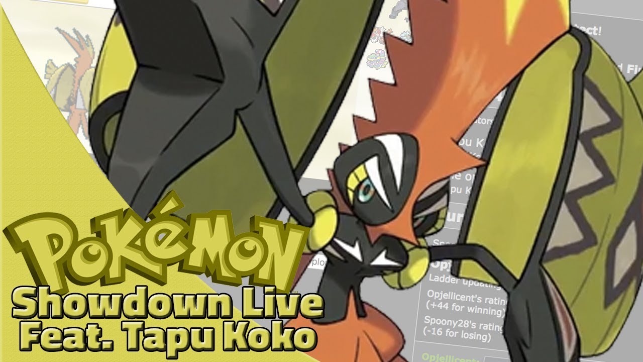 Выбор браслета Тапу Коко! Прямая трансляция Pokemon Sun and Moon OU Showdown с OPJellicent (коман...