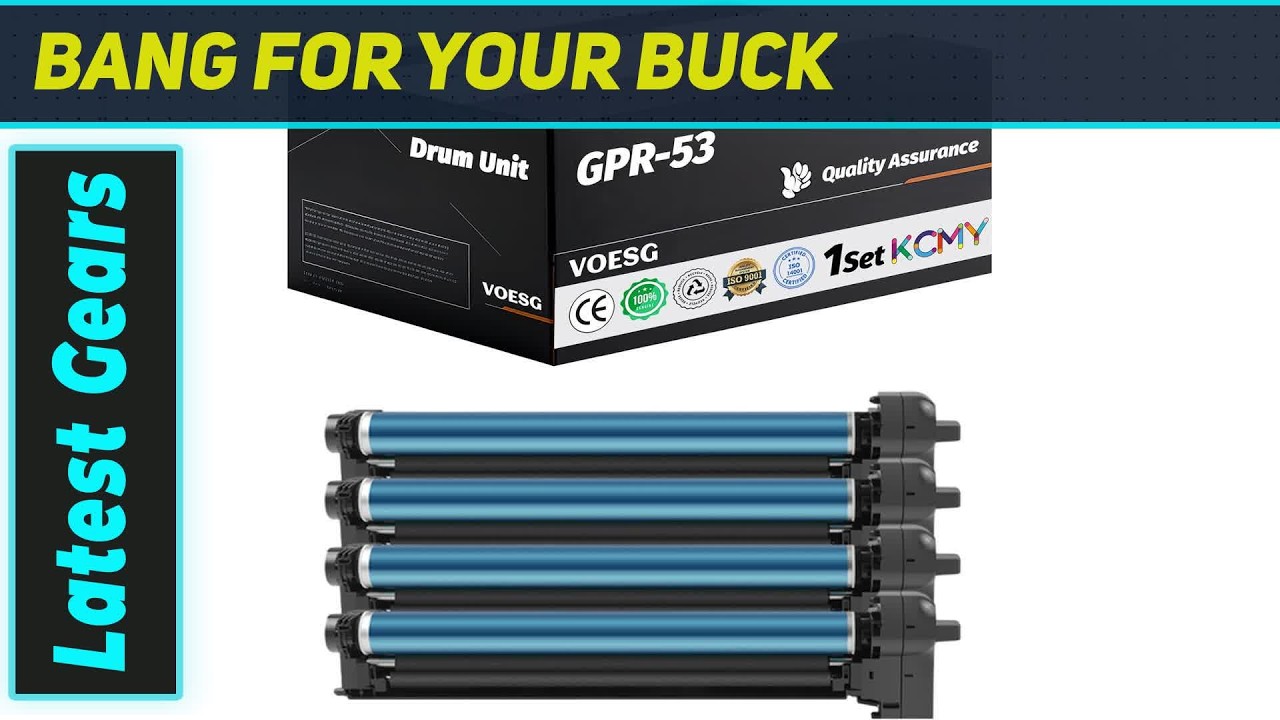 VOESG Canon GPR-53 Drum Unit: The Ultimate High-Yield for Canon DX Printers