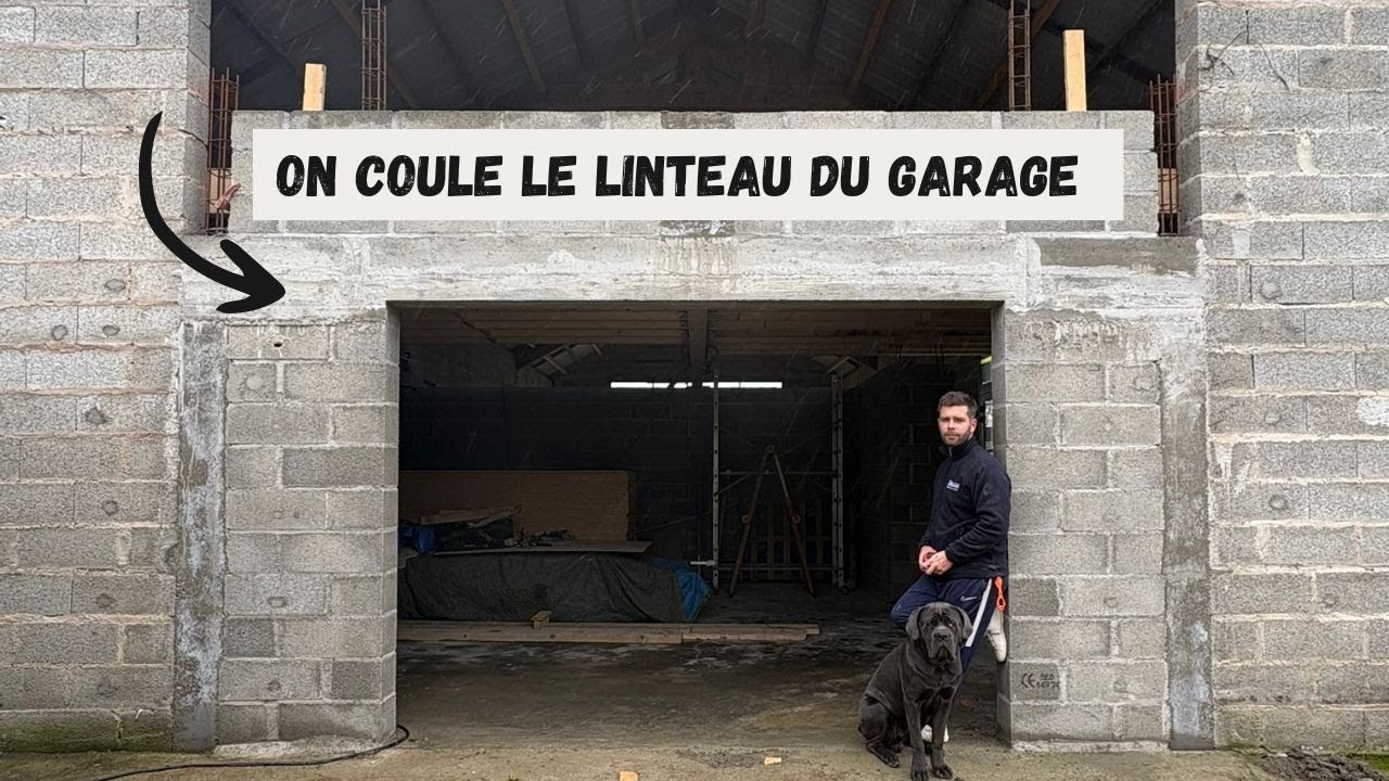CREER UN LINTEAU DE 5 METRES - Les étapes - EP10