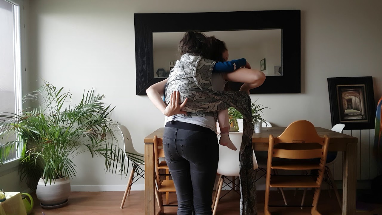 Portage dos bambin en mei tai