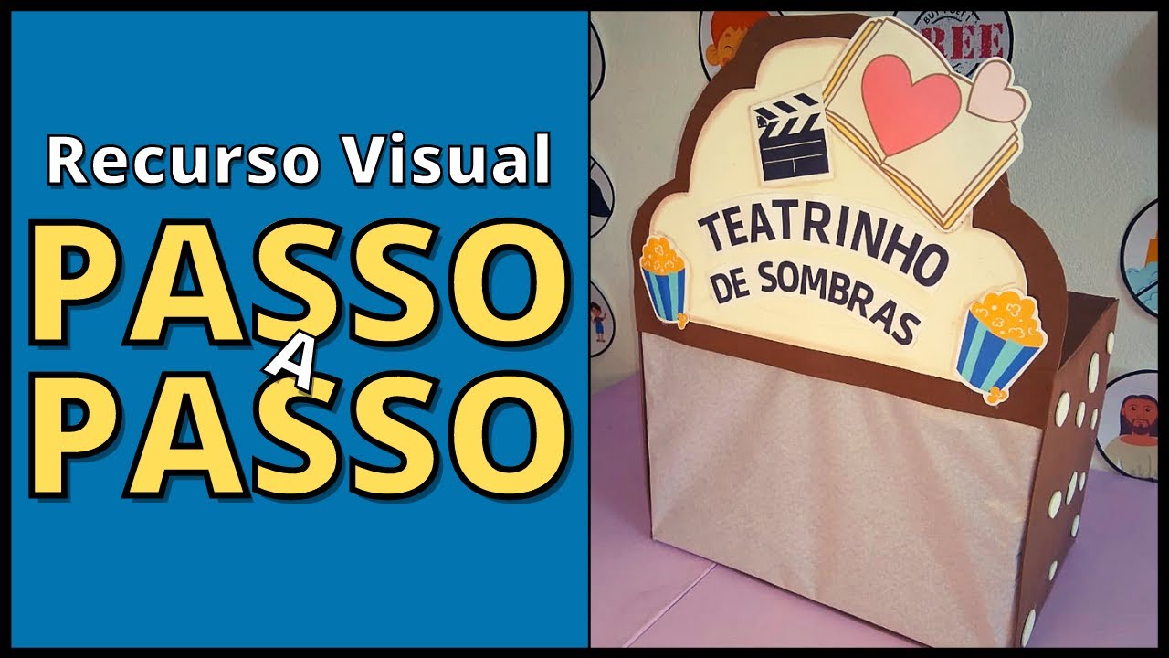 Teatrinho de Sombras Como Fazer - DIY Como fazer Teatro de Sombras