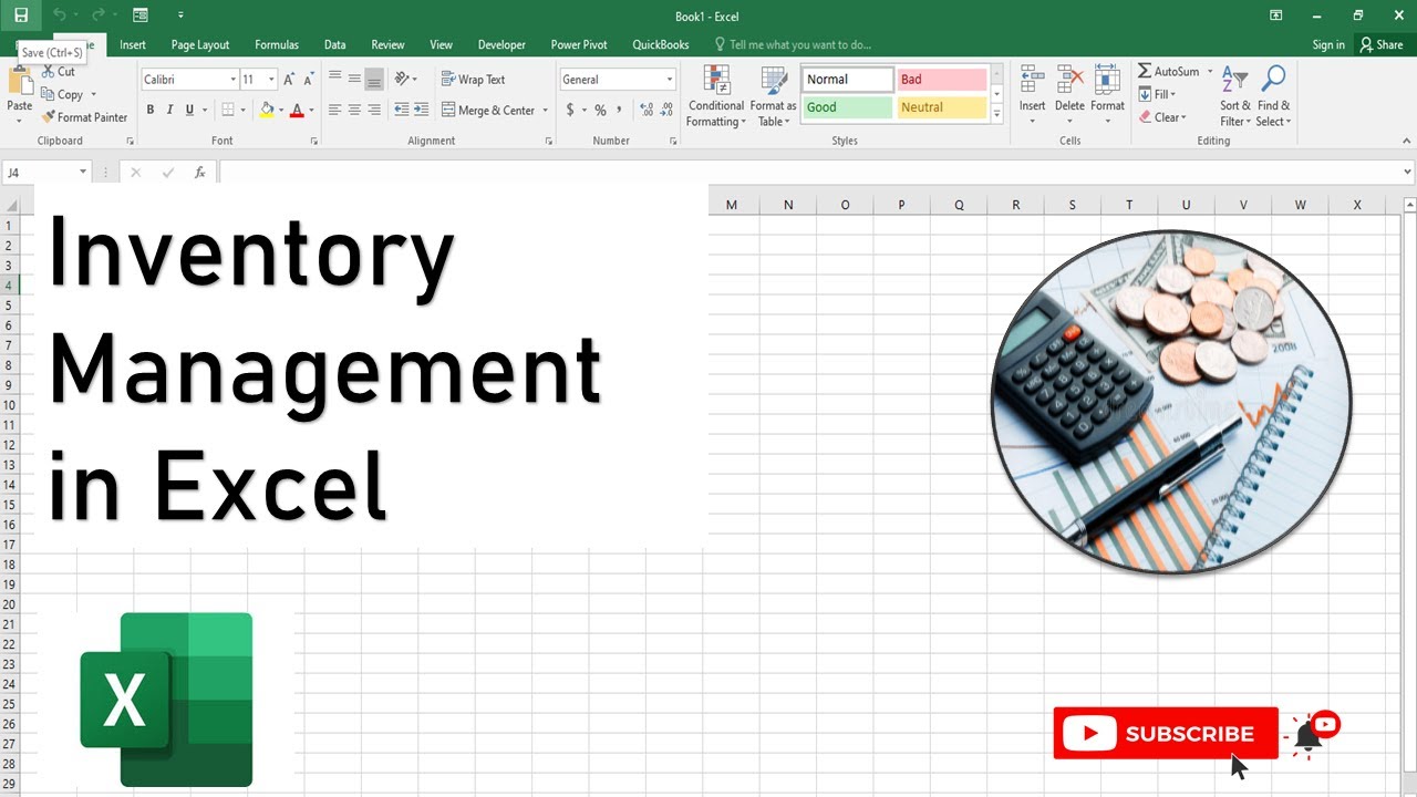 Inventory Management in Microsoft Excel