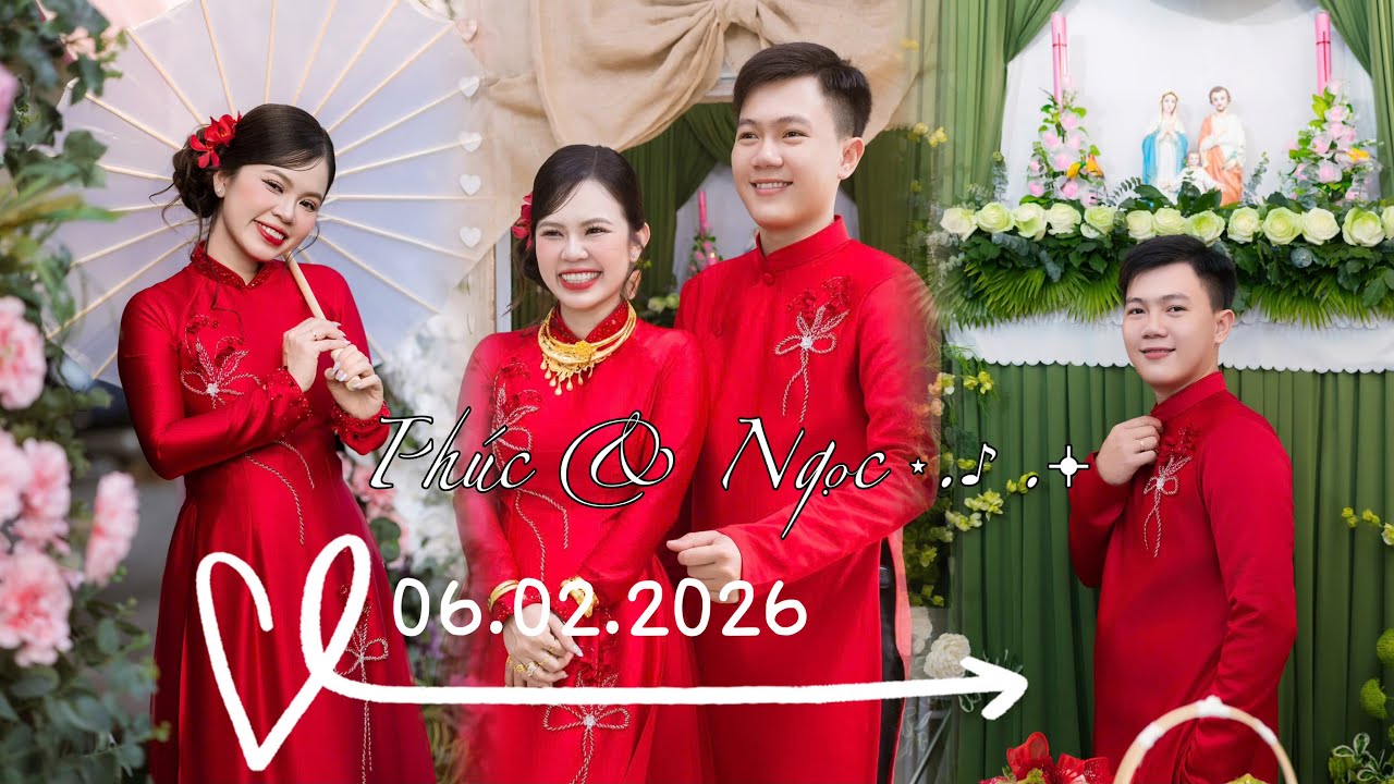 Lễ Tân Hôn - LuCa Hoàng Phúc & Maria Thảo Ngọc // 06 . 02 . 2026 // Tiệm Ảnh Của Toàn