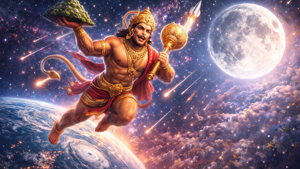 आसमान को छूकर देखा | Bam Bam Bajrang Bali Song | Motivational Devotional Song | SharmaProduction