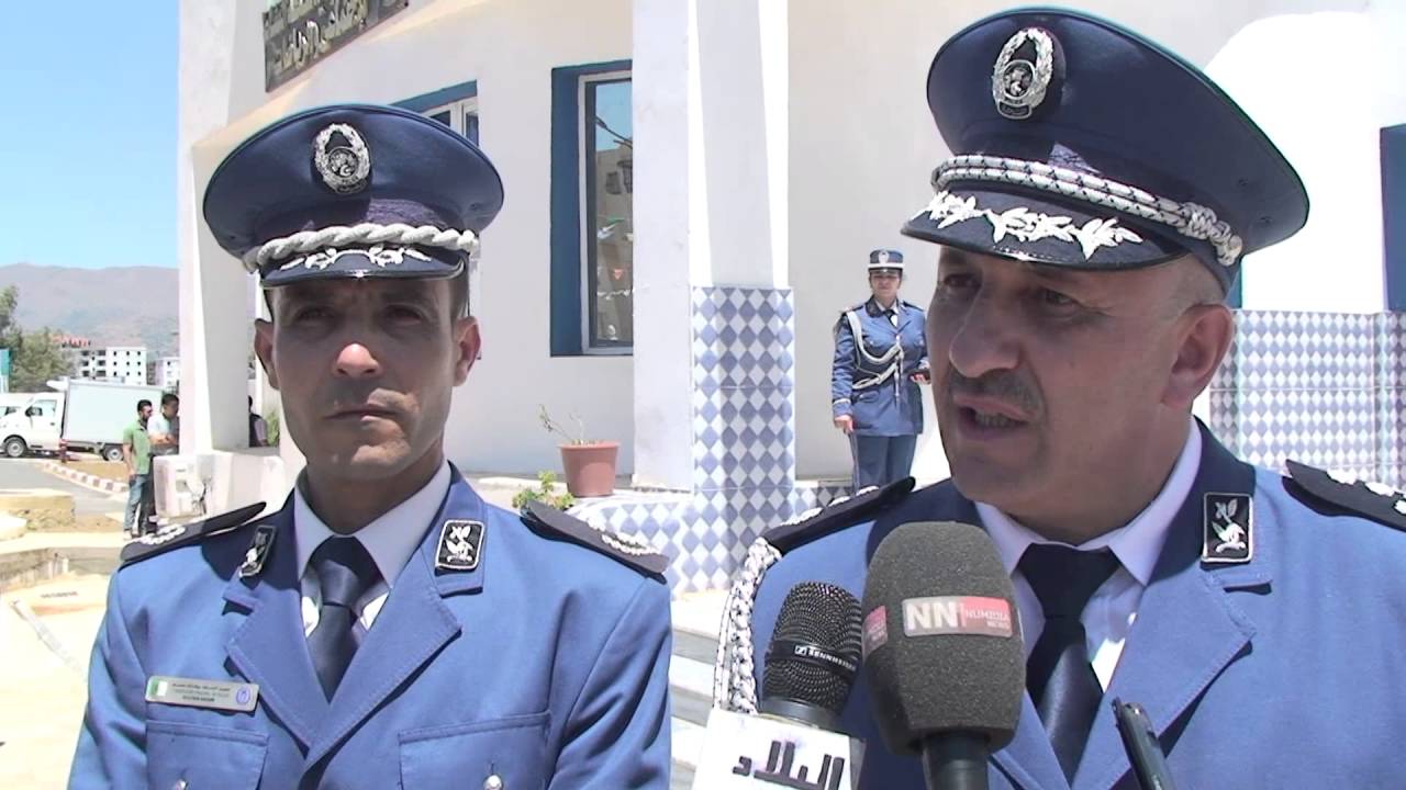 تقرير عبد الحميد دواجي المفتش الجهوي لشرطة الوسط يدشن مقرات أمنية بالبويرة  قناة نوميديا tv