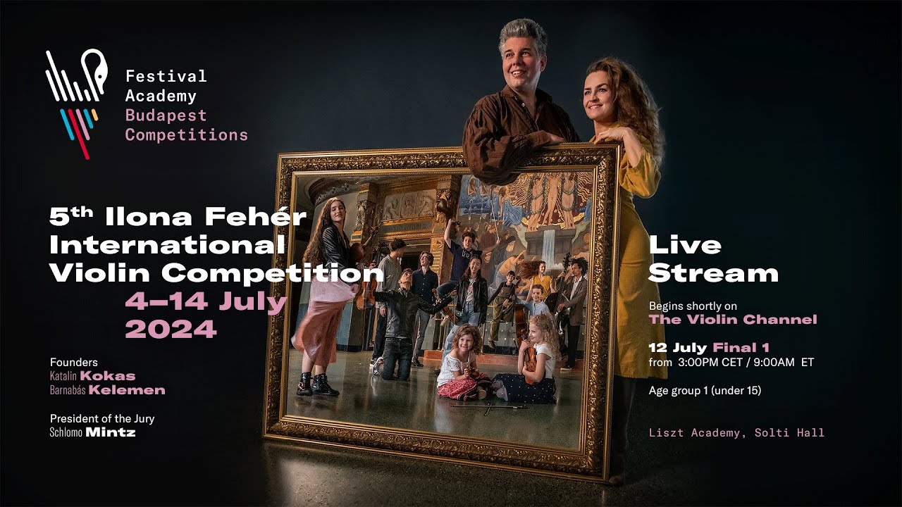 5th Ilona Fehér International Violin Competition // FINAL // Age Group 1 // July 12 15:00