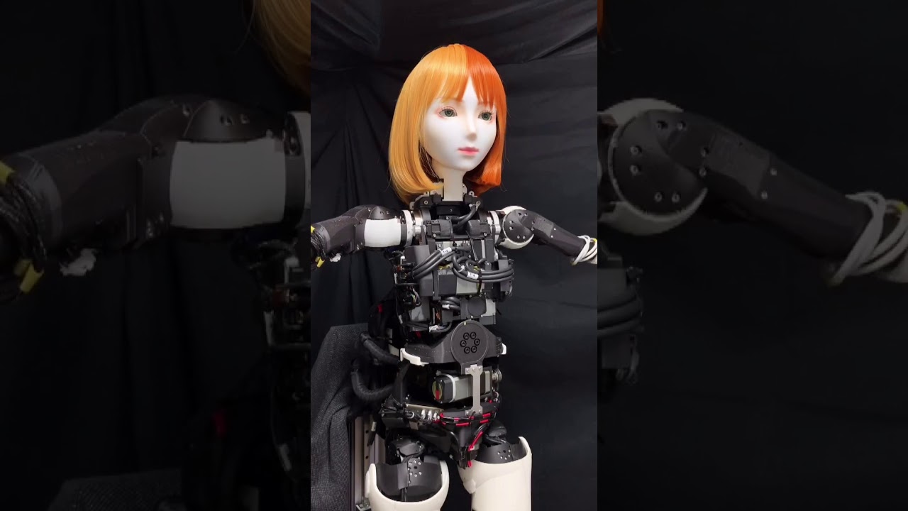 Female robot moving mannequin  - Height 155 cm -