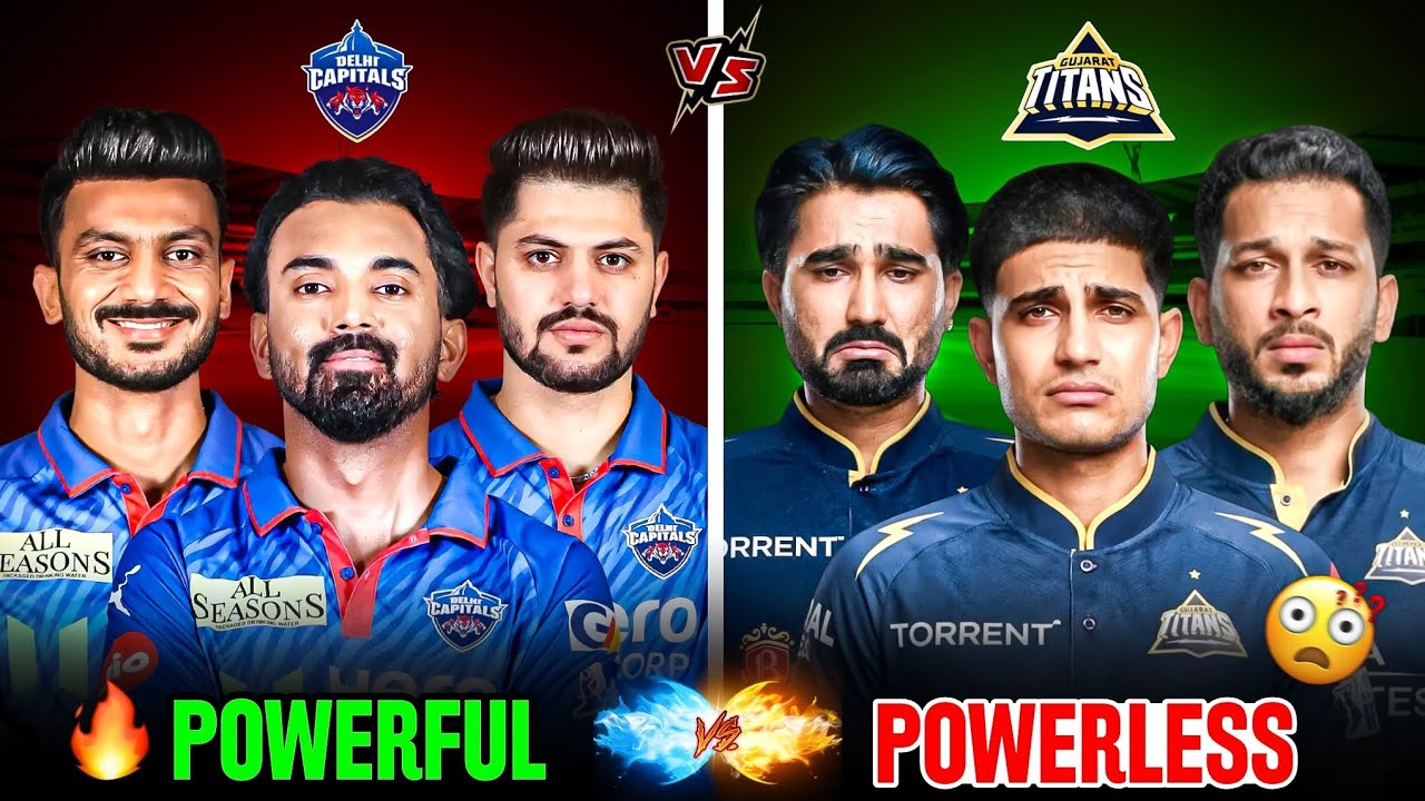 DC vs GT 😳 Delhi Too Strong 😳 Gujarat Exposed! Powerful vs Powerless Clash