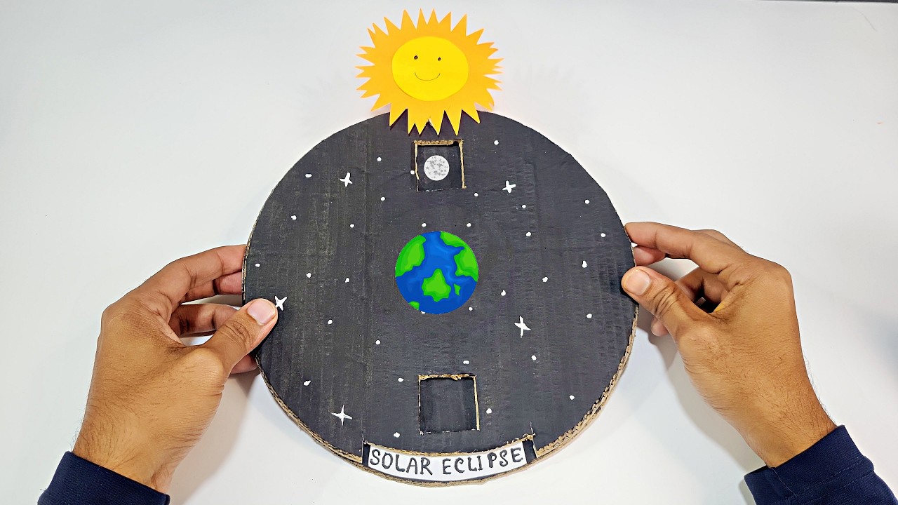 Solar/Lunar Eclipse Model | Science Exhibition Project Working Model For School | Science Project