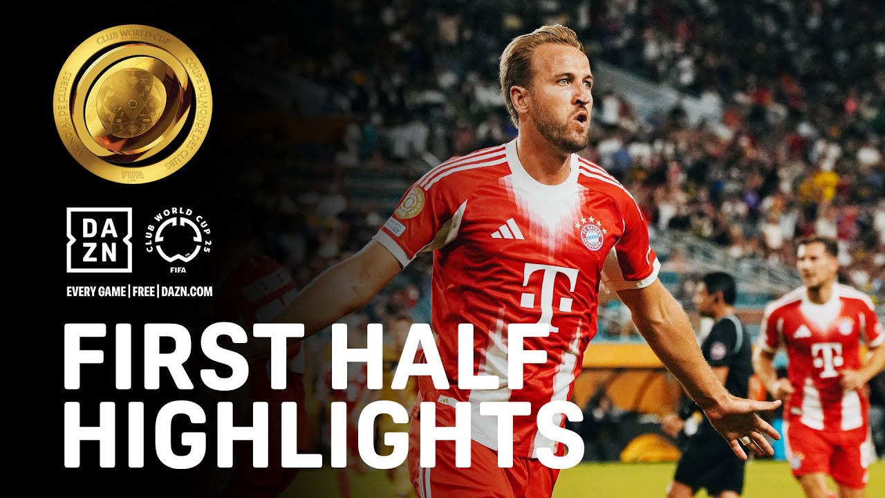 Harry Kane Gives Bayern Half-Time Lead Over Boca | FIFA Club World Cup Highlights