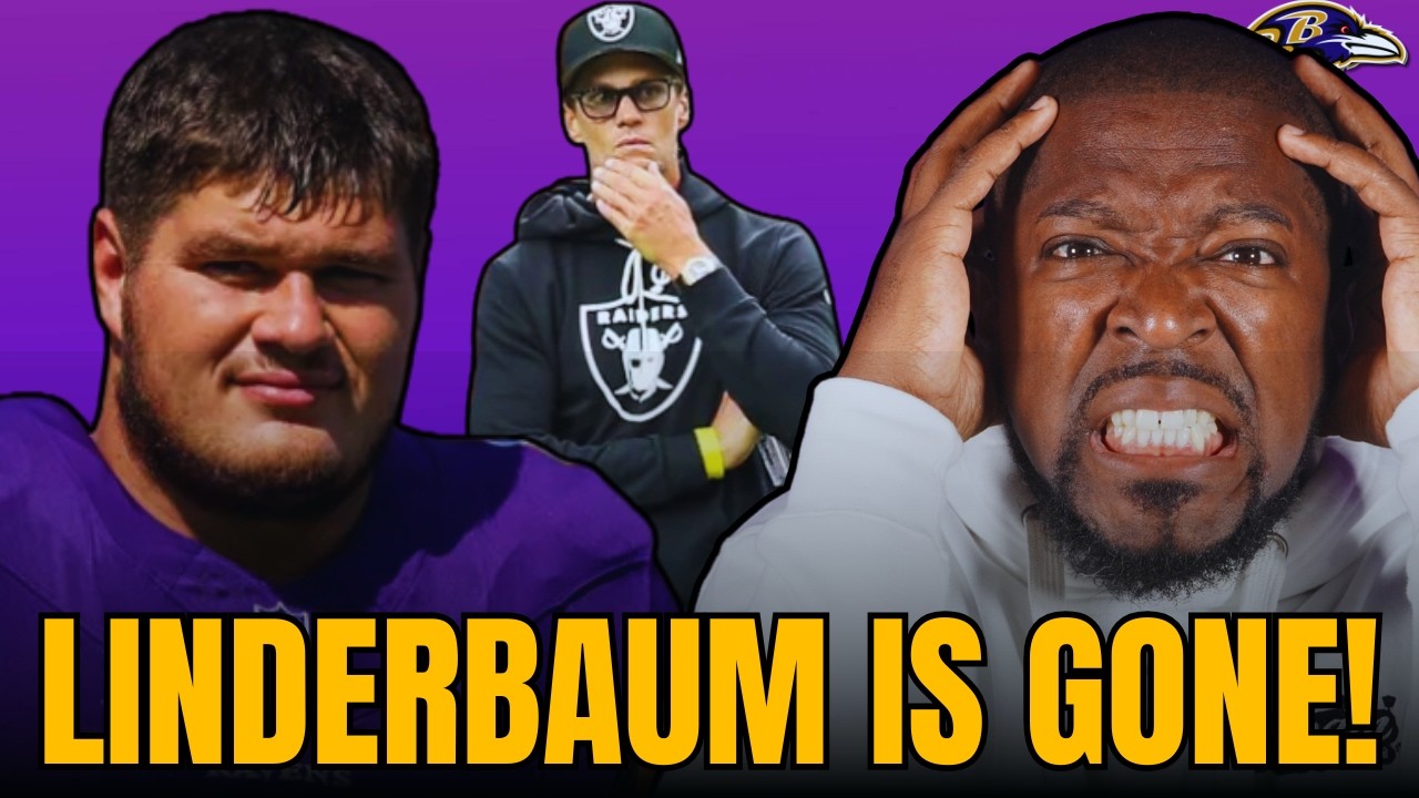 BREAKING NEWS: RAIDERS SIGN RAVENS C TYLER LINDERBAUM! | BALTIMORE HAS TO START OVER