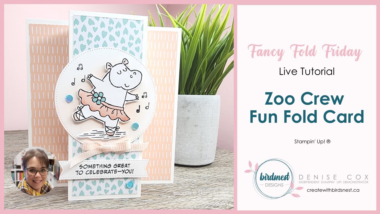 Fancy Fold Friday with Zany Zoo
