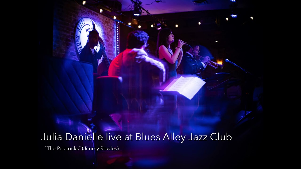 Julia Danielle live at Blues Alley Jazz Club