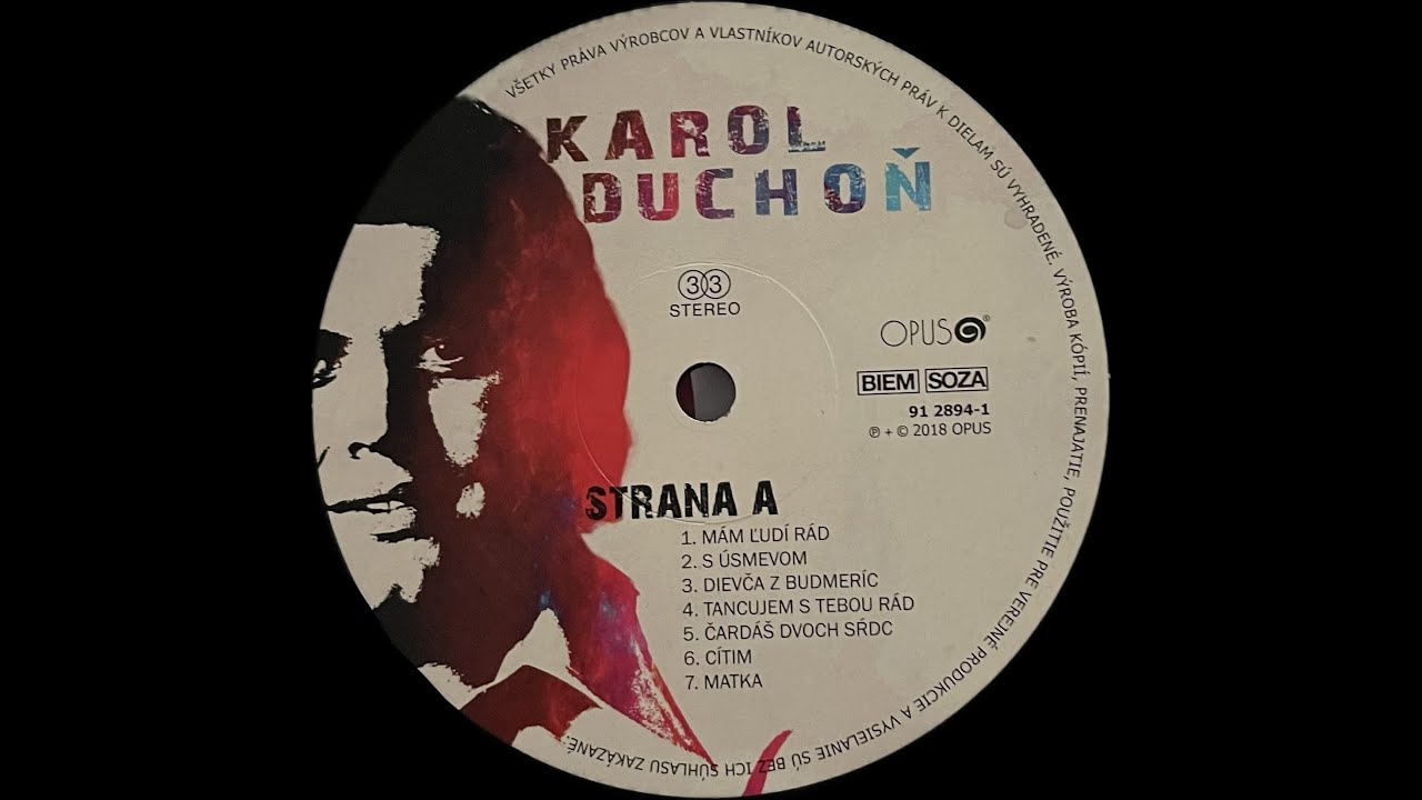 Karol Duchoň - Tancujem s tebou rád (1976) vinyl