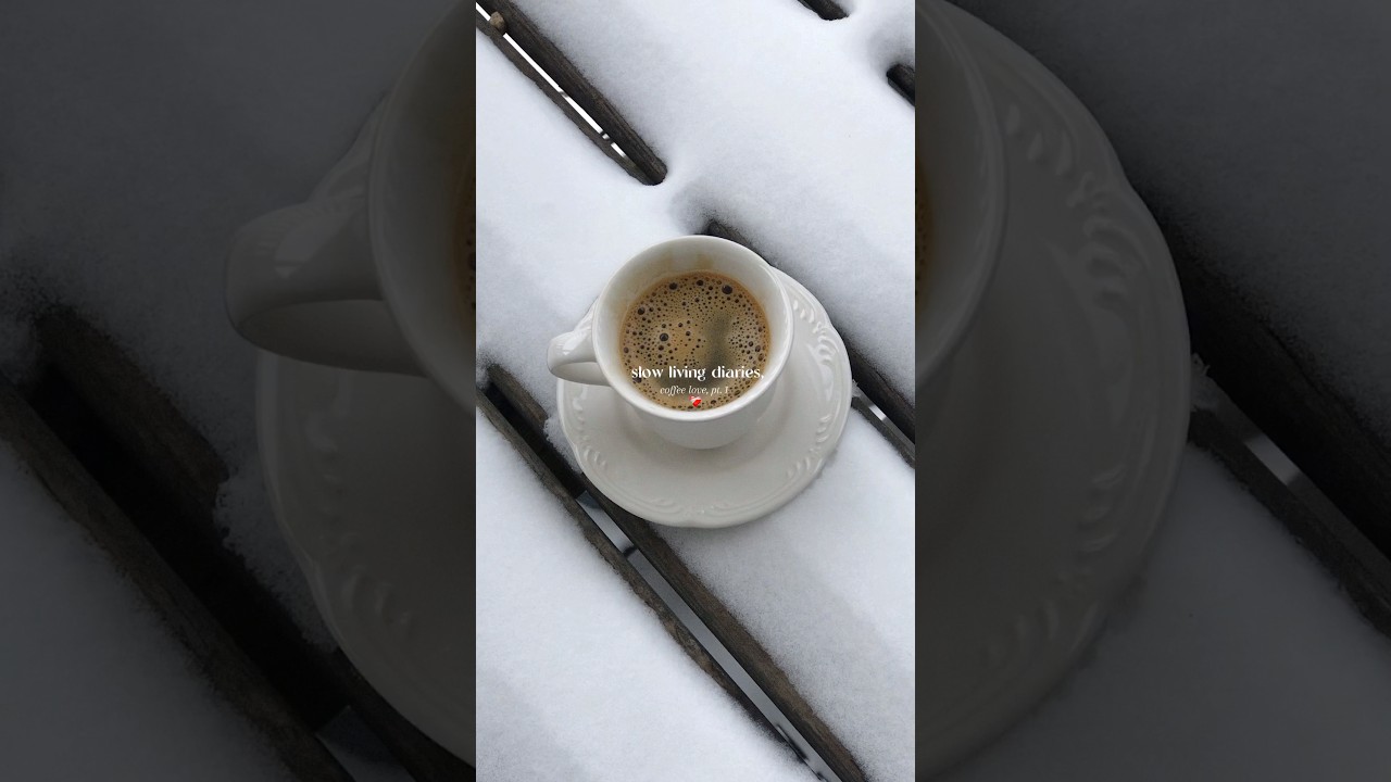 winter and coffee ❤️&zwj;🩹 #cozylife #wintermood #winter #cozyday #coffee #cozy #aesthetic #quietlife