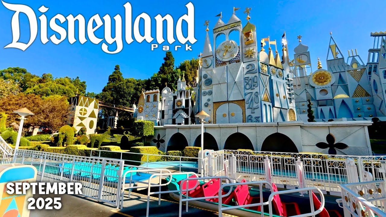 Disneyland’s It’s a Small World Full Ride - September 2025 [4K POV]