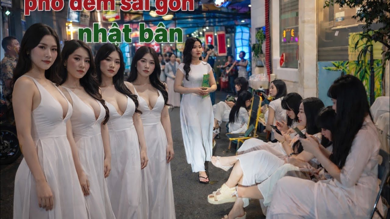 phố đêm sài gòn phố nhật bản nơi đây là nơi ăn chơi giải trí sầm uất bậc nhất sài gòn toàn gái xinh