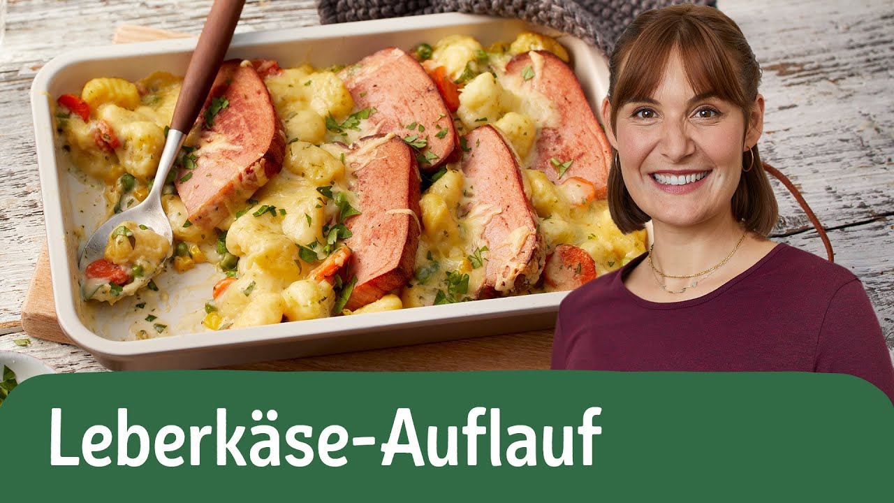 Leberkäse-Auflauf mit Gnocchi und Buttergemüse 🥕 | REWE Deine Küche
