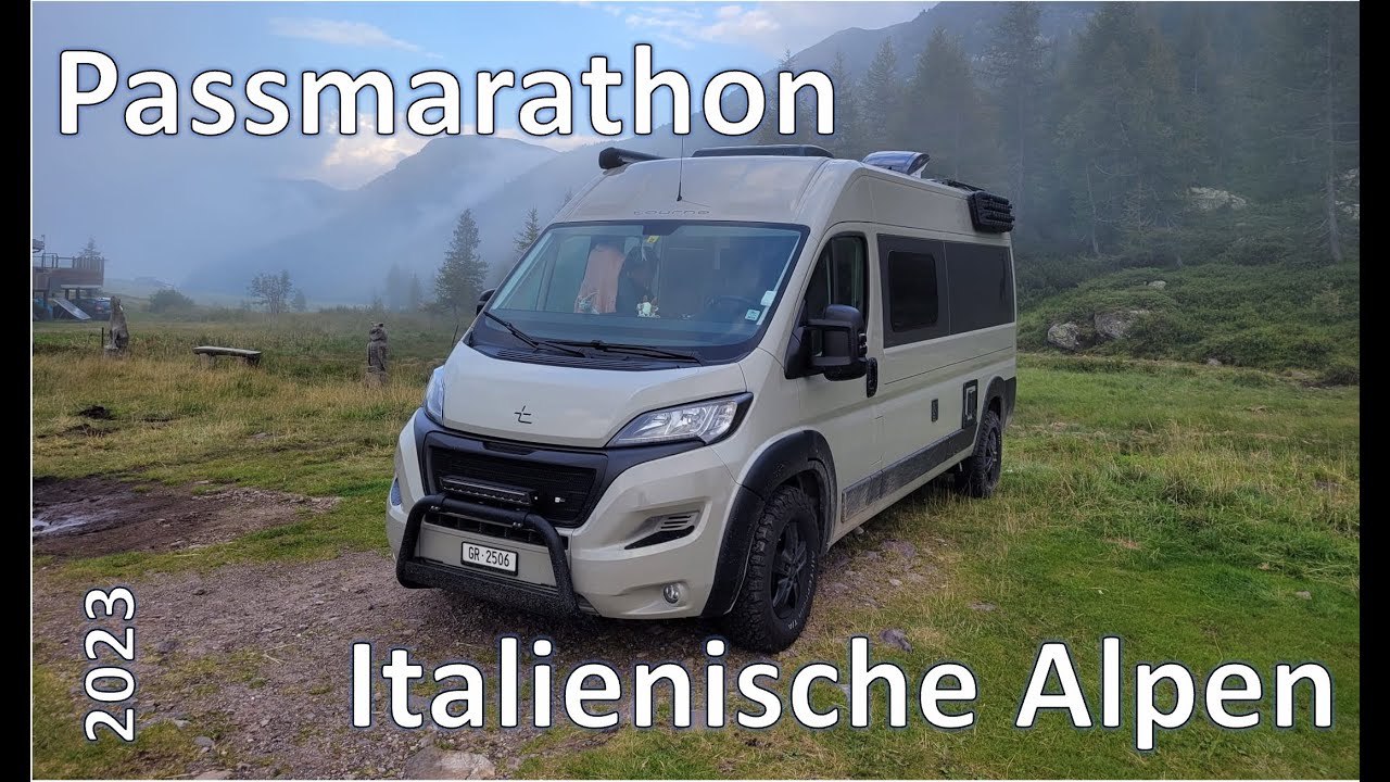 Passmarathon durch die italienischen Alpen