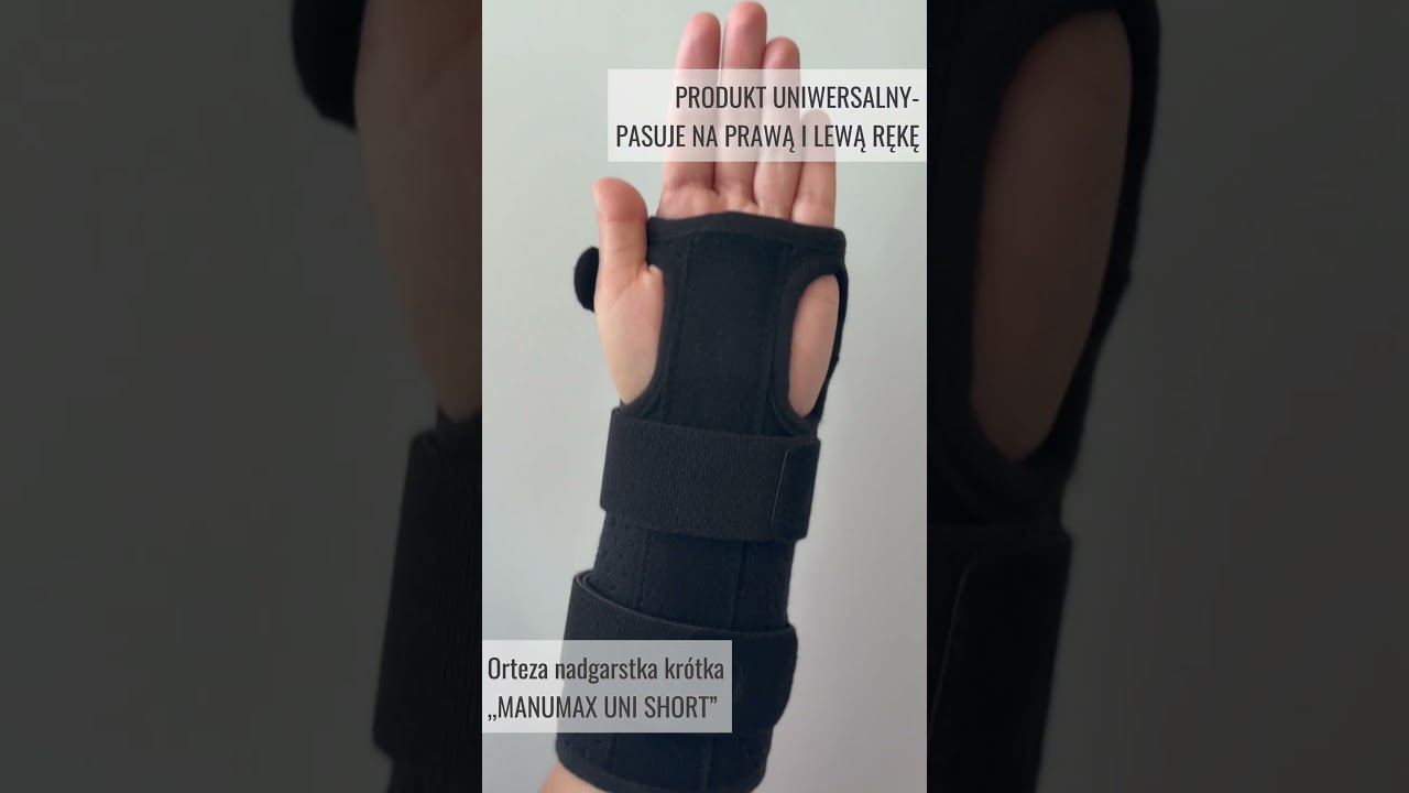 Orteza nadgarstka krótka "Manumax Uni Short"