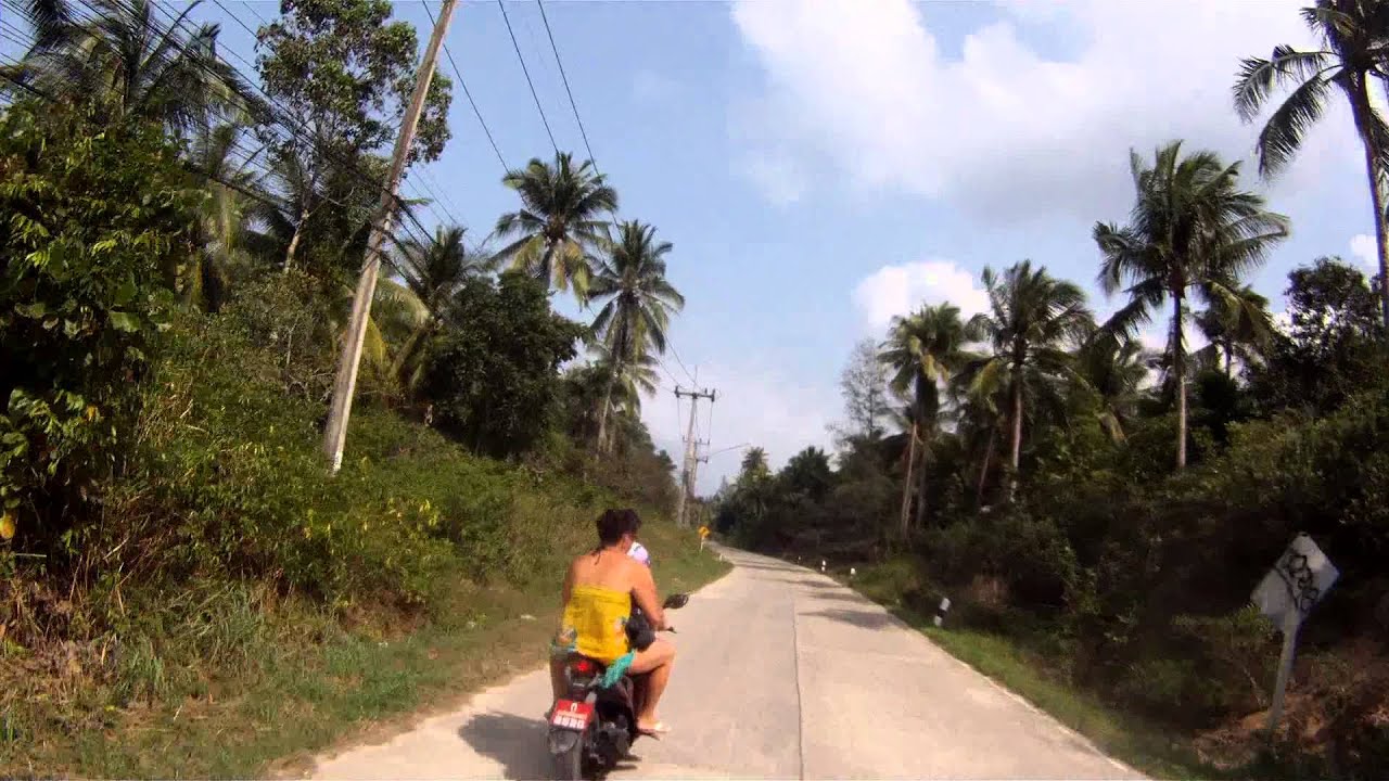 Roadmovie 2 Koh Phangan Haad Salad to Chaloklum