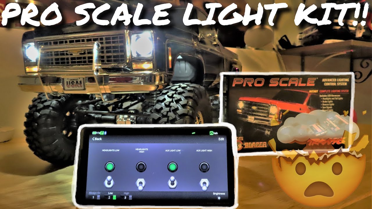 *STEP BY STEP HOW TO* : K10 High Trail / K5 Blazer Pro Scale light kit install!