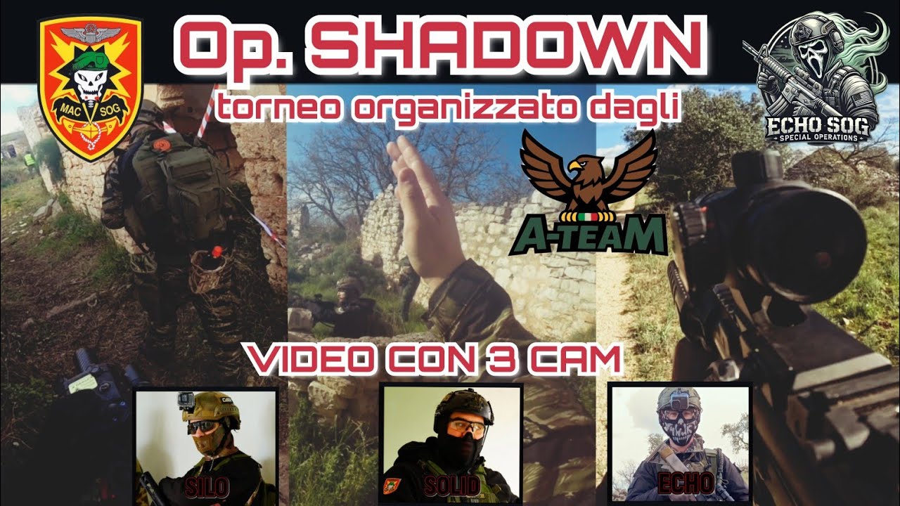 Op. SHADOW - Altamura - Torneo degli A-Team - softair [GoPro] 