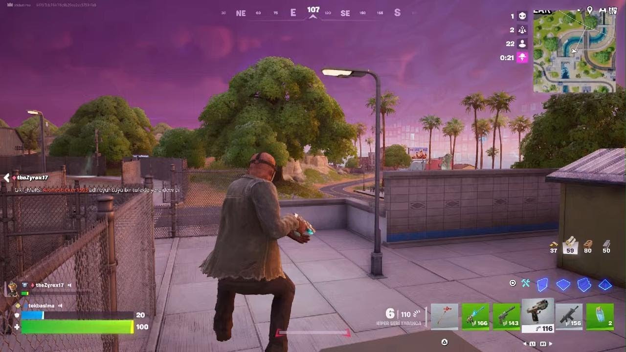 Fortnite hükümdar tabançası
