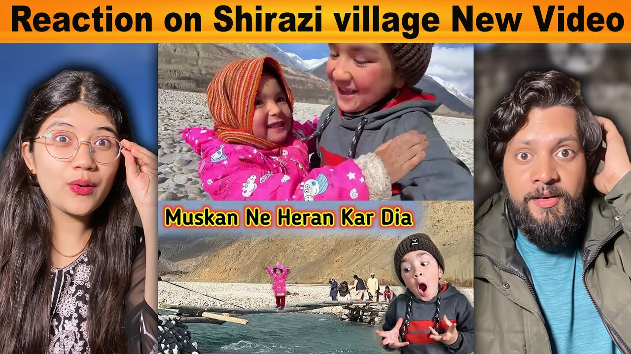 Indian Reaction On shirazi village vlogs ||  Youngest Vlogger Of Pakistan 😳