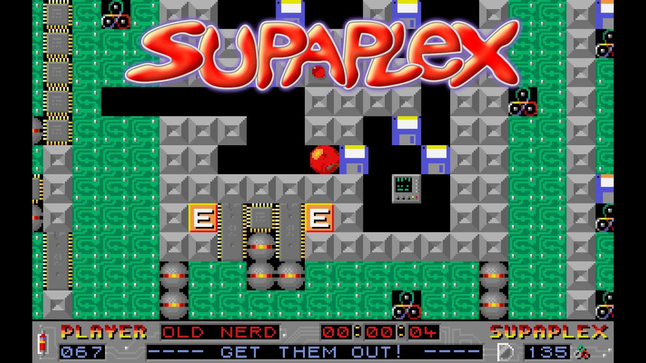 Supaplex | #67 Get Them Out! | PC (DOS) Gameplay 4K