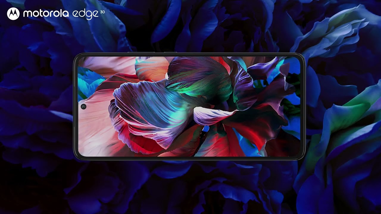 #motorolaedge30&rsquo;s Ultra-Immersive pOLED Display