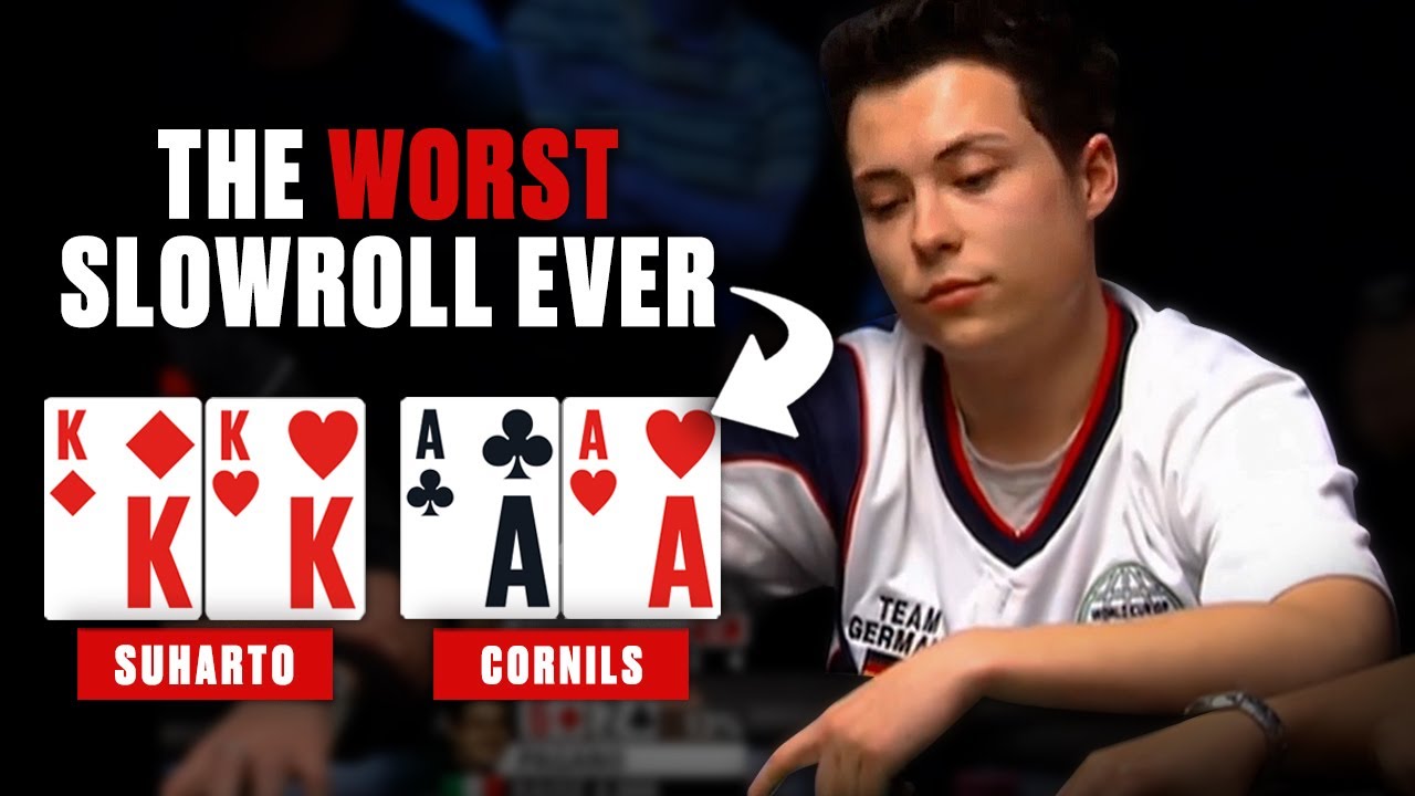 The WORST SLOW ROLL in Poker History &spades;️Best Poker Clips &spades;️ PokerStars