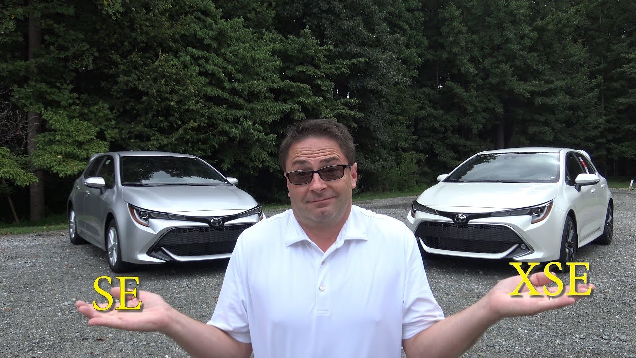 2019 Corolla Hatchback - SE vs XSE trim level comparison (Part 5)