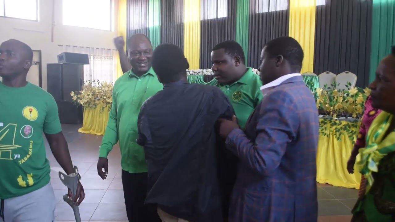 UVCCM WILAYA YA NJOMBE WAKUTANA  CHONGOLO MAKAMBAKO