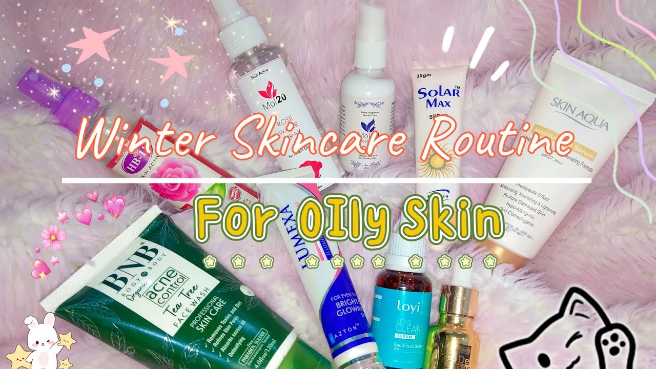 Affordable Winter Skincare Products| for oily skin |🥰