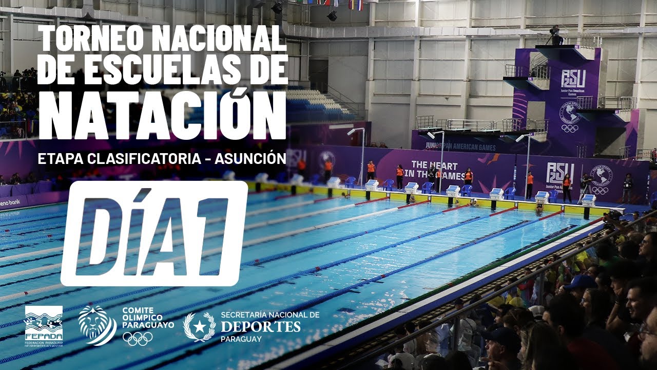 Competencia Juvenil de Natación – En vivo desde el Comité Olímpico Paraguayo