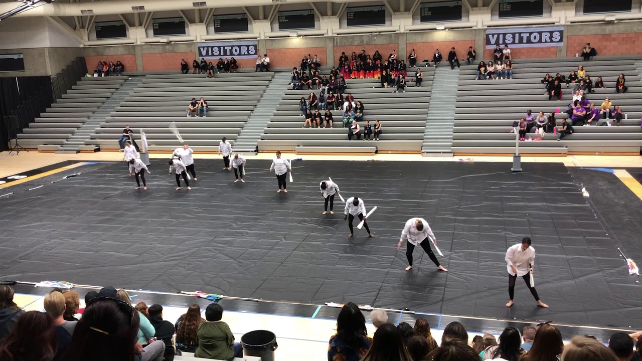 Clovis East Varsity Winterguard SJVCGPR Championships 2019